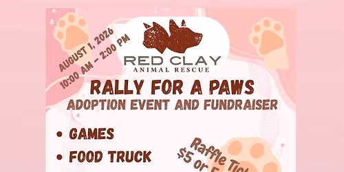 \ud83c\udf89Rally For A Paws\ud83d\udc3e