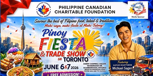 Pinoy Fiesta & Trade Show sa Toronto 2026