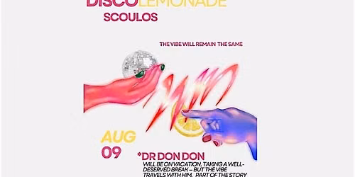 Τavola πάει ήλιο - Disco Lemonade Vol.III Manos Scoulos 09/08 Sunday