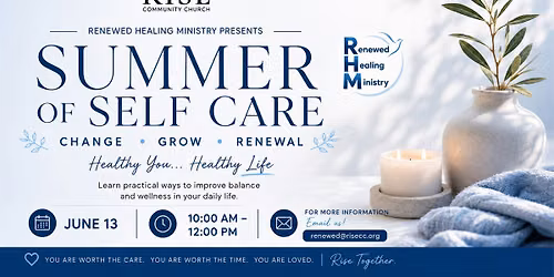 RCC Summer of Self Care Series