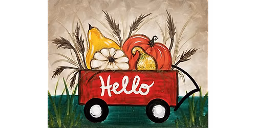 Fall Harvest Wagon - Paint and Sip in Tyler | Classpop!\u2122