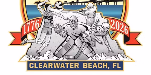 5K Clearwater Beach Sugar Sand Festival Run\/Walk With 5 Inch Medal Of Our 2026 Logo