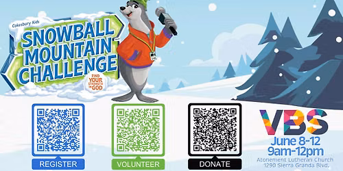 VBS '26 Snowball Mountain Challenge