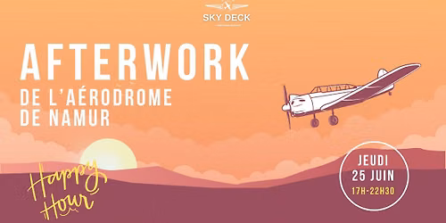 L'Afterwork de l'A\u00e9rodrome de Namur 
