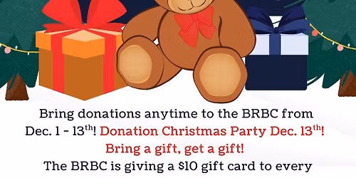 BRBC Annual Giving Holiday Party 