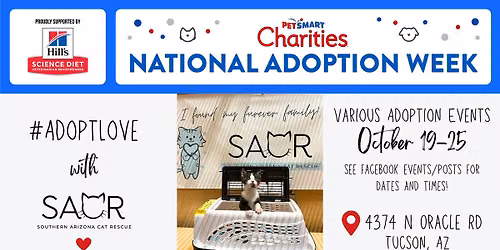 SACR Kitten\/Cat PetSmart National Adoption Week Event!