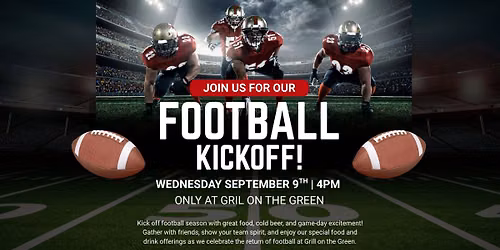 Football Kickoff Watch Party!