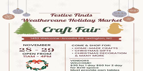 Festive Finds: Weathervane Holiday Market