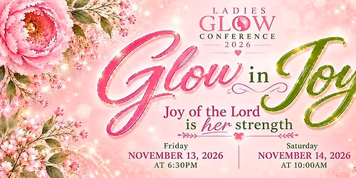 Ladies Glow Conference 2026