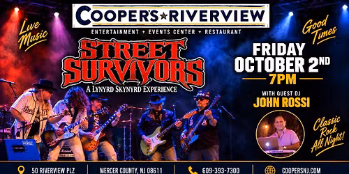 Street Survivors..A Lynyrd Skynyrd Experience at Cooper's Riverview!