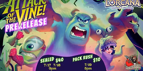 Lorcana: Attack of the Vine Prerelease