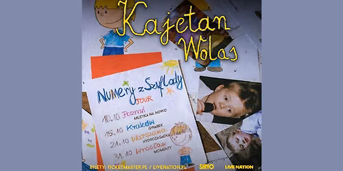 KAJETAN WOLAS \u2013 NUMERY Z SZUFLADY TOUR \u2013 Official Event, 31.10.2026, Momenty, Wroc\u0142aw