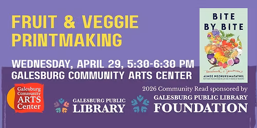 Fruit & Vegetable Printmaking at GCAC