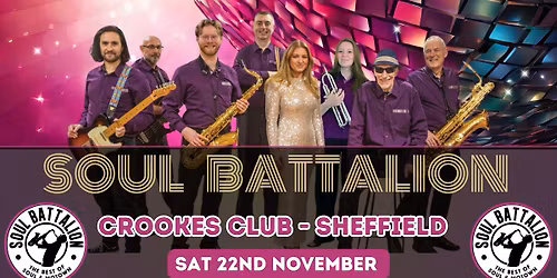 Best of Soul & Motown Show - Crookes Club