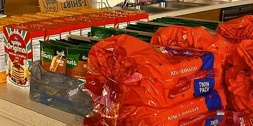 Thanksgiving Food Drive - Assembly & Distribution