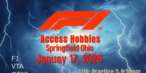 F1 Race at Access hobbies