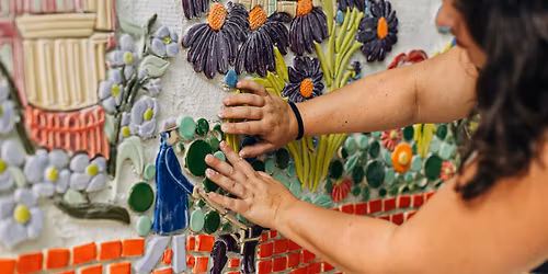 June Adult Workshop \u2013 Mosaic Relief Painting