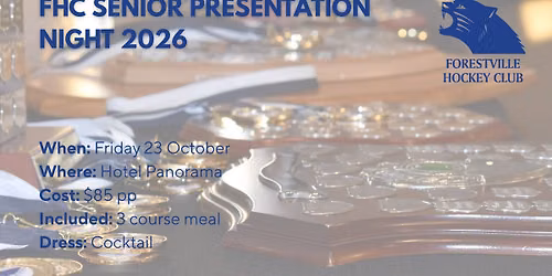 FHC Senior Presentation Night