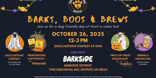 5th Annual Barks, Boos & Brews