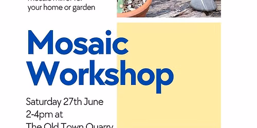 Mosaic mirror workshop