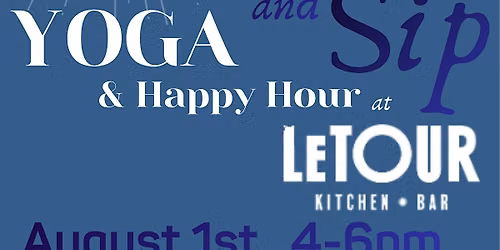 Stretch and Sip at LeTour