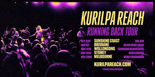 Kurilpa Reach 'Running Back' Tour - MELBOURNE