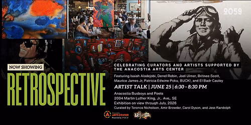 Retrospective: Art Talk @ Busboys and Poets Anacostia