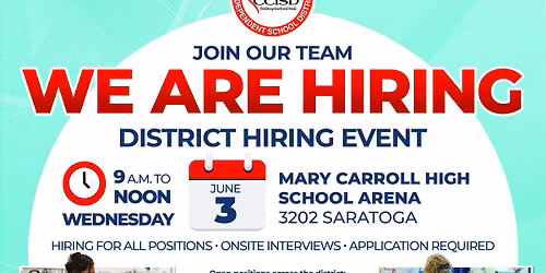 Corpus Christi ISD Hiring Event