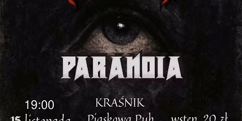 HEAVY AUTUMN NIGHT | KONCERT GOLIAT + MURDERFIRST + PARANOIA | 2025\/11\/15 | @PIASKOWAPUB KRA\u015aNIK