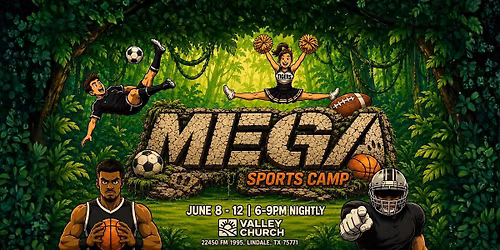 Mega Sports Camp 2026: Faithosaurus Park