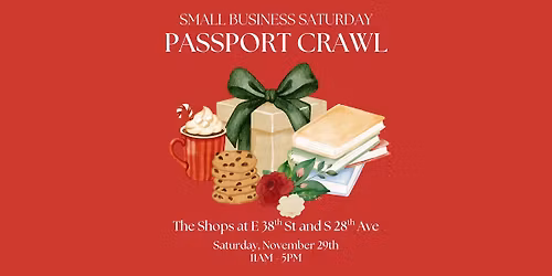 Small Business Saturday Shopping Crawl on 38th Street and 28th Avenue