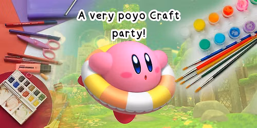 A very Poyo craft Party
