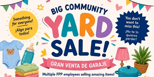 Fort Payne Pediatrics Community Yardsale