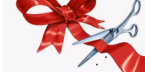 COME TO OUR COLONY CHAMBER OF COMMERCE RIBBON CUTTING