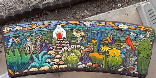 Mosaic Bench Workshop February 27 & 28, 2026