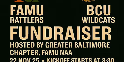 Florida Classic Watch Party \u2013 Hosted by FAMU NAA Greater Baltimore Chapter