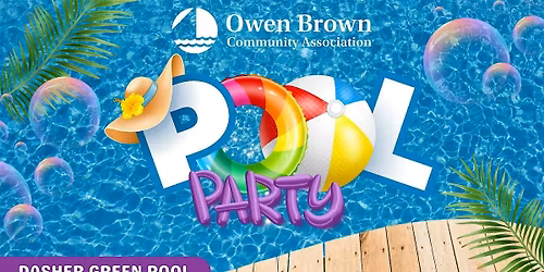 Owen Brown Community Pool Party