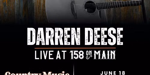 Country Music Thursday: Darren Deese