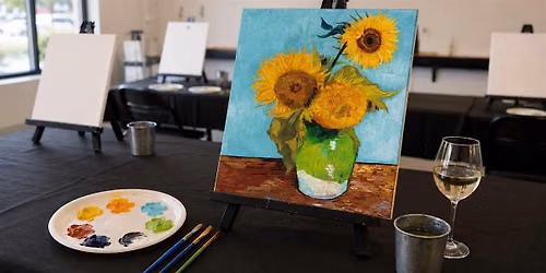 Paint & Sip in Eugene, Oregon \u201cVan Gogh: Sunflowers\u201d
