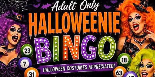 Adult Only Halloweenie Bingo