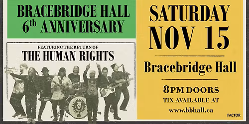 Bracebridge Hall 6th Anniversary Party