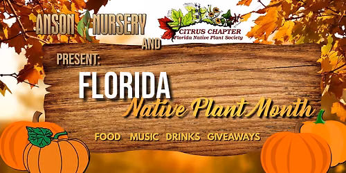 Florida Native Plant Month Celebration