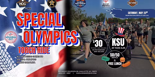 Special Olympics Torch Ride