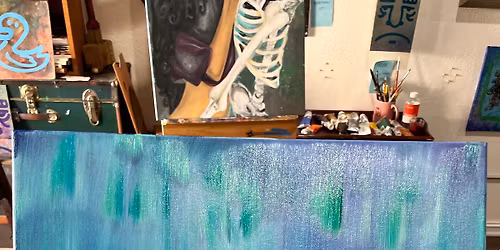 Let\u2019s paint the aurora borealis!