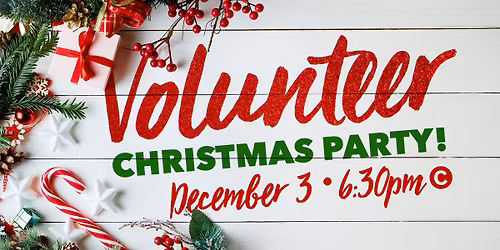 Volunteer Christmas Party