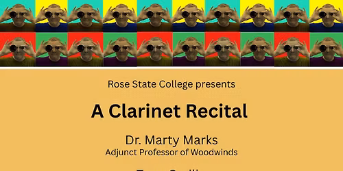 Marty Marks and the 395th Army Band Clarinets in Recital