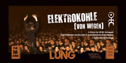 Einst\u00fcrzende Neubauten in Elektrokohle (Von Wegen) @ Trianon