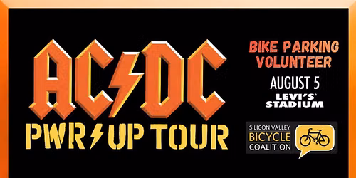 AC\/DC Power Up Tour: Volunteer for Bike Parking at Levi's Stadium