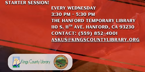 Beginner's Dungeons and Dragons at the Hanford Library