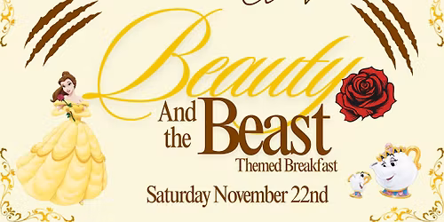 Beauty and the Beast Themed Breakfast